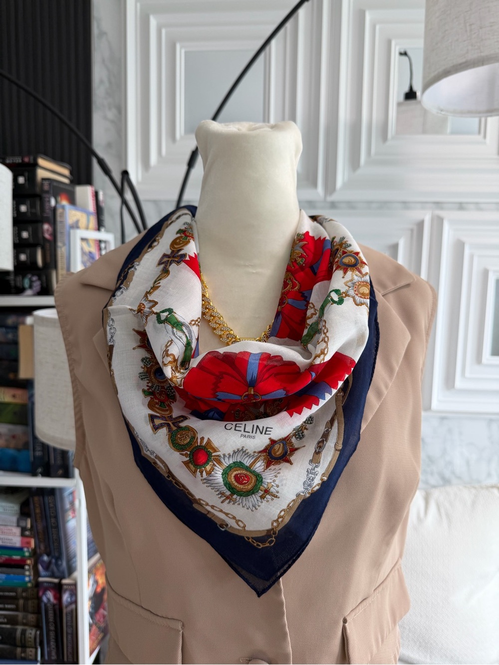 Celine handkerchief new without tag